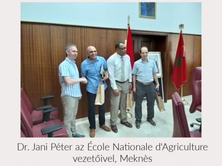 Dr._Jani_Peter_az_Ecole_Nationale_dAgriculture_vezetoivel
